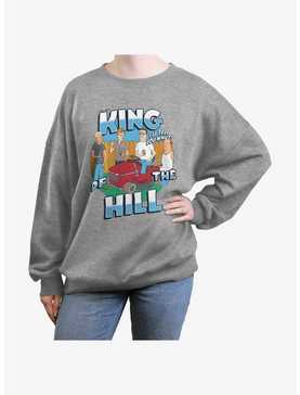 King Of The Hill Whut! Oversized Girls Sweatshirt, , hi-res