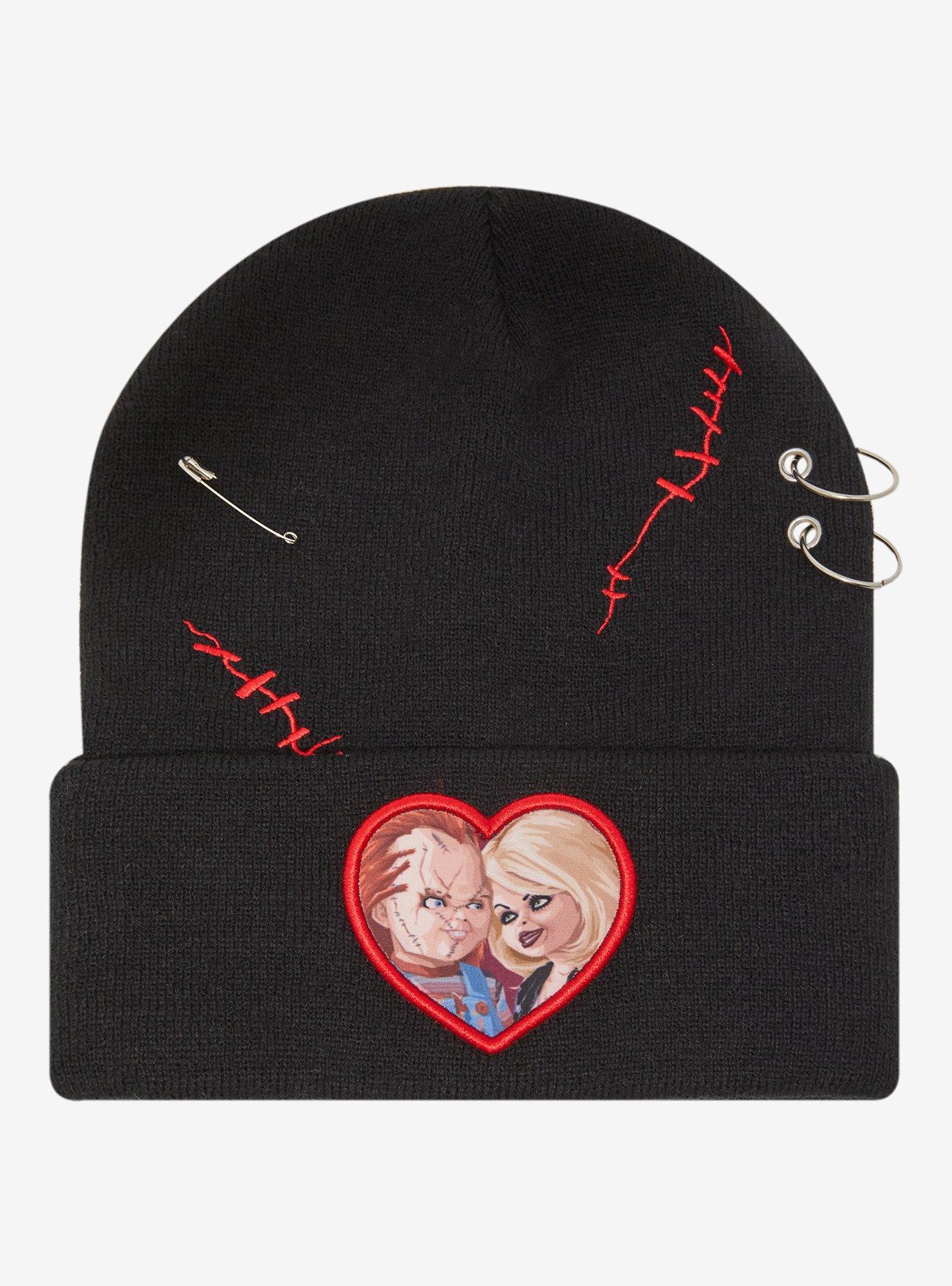 Chucky Tiffany Stitch Hardware Beanie, , hi-res