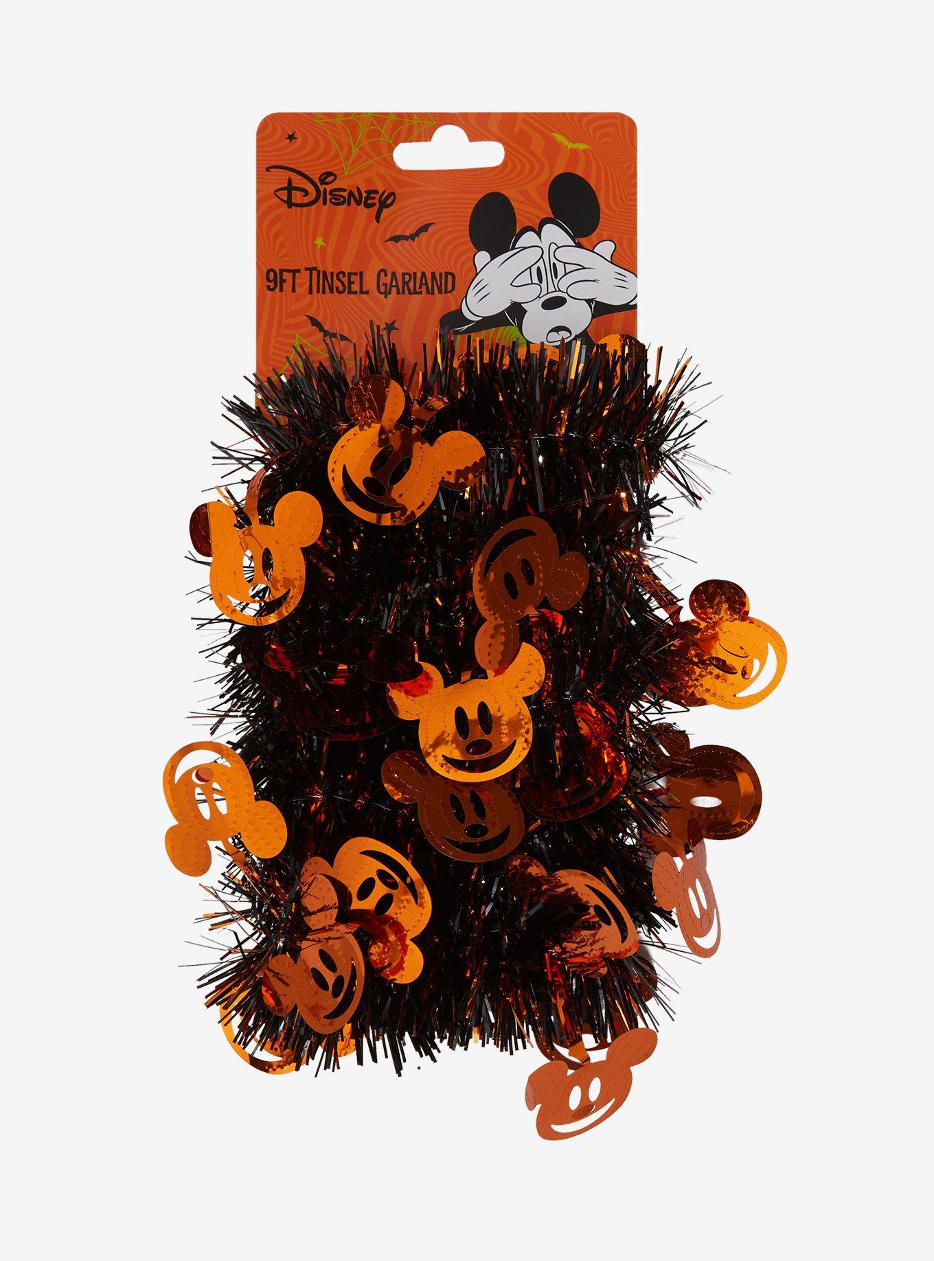 Disney Mickey Mouse Pumpkin Tinsel Garland, , hi-res