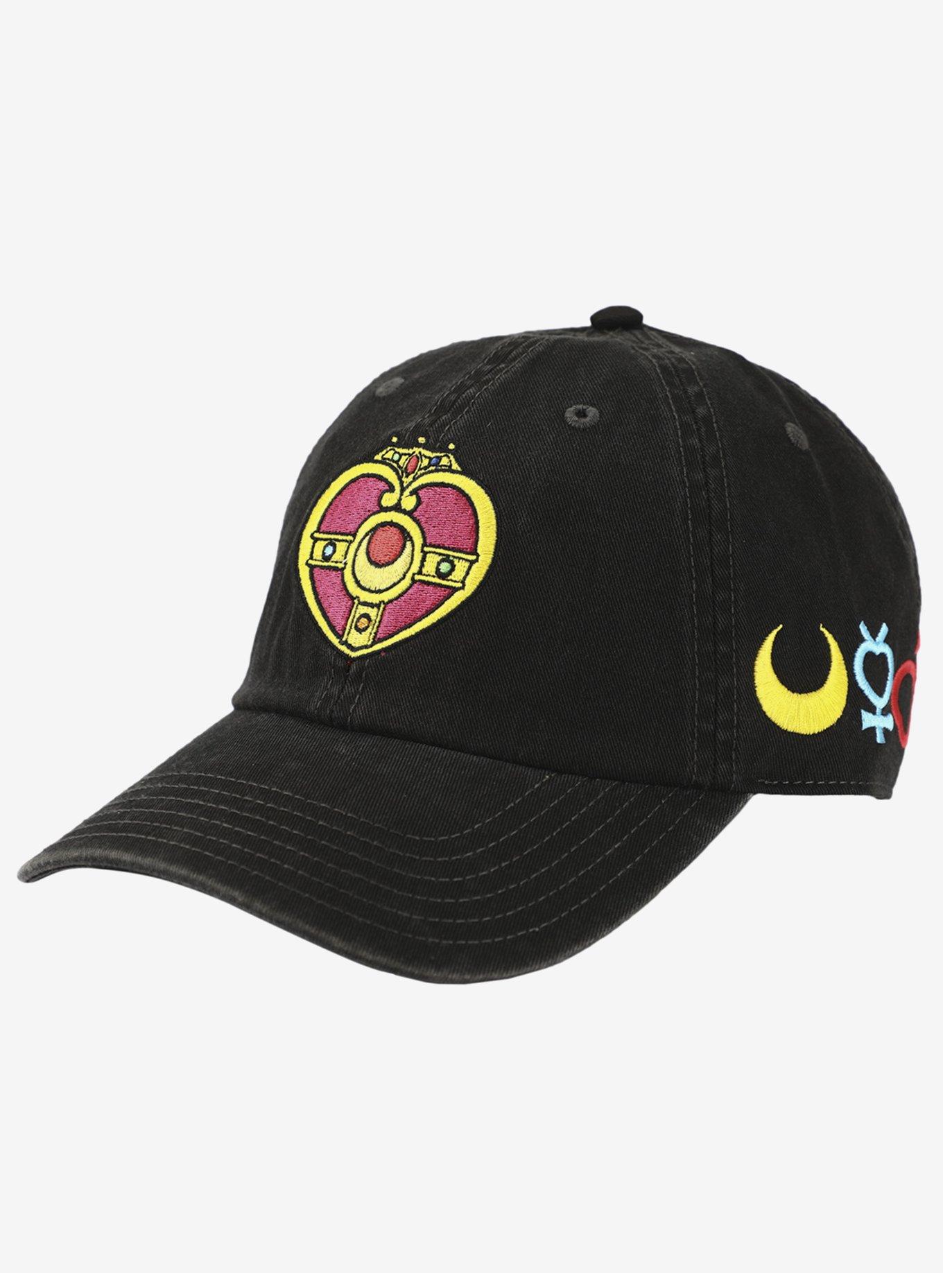 Sailor Moon Heart Compact Dad Cap, , hi-res