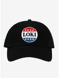 Marvel Loki Campaign Button Dad Cap, , hi-res