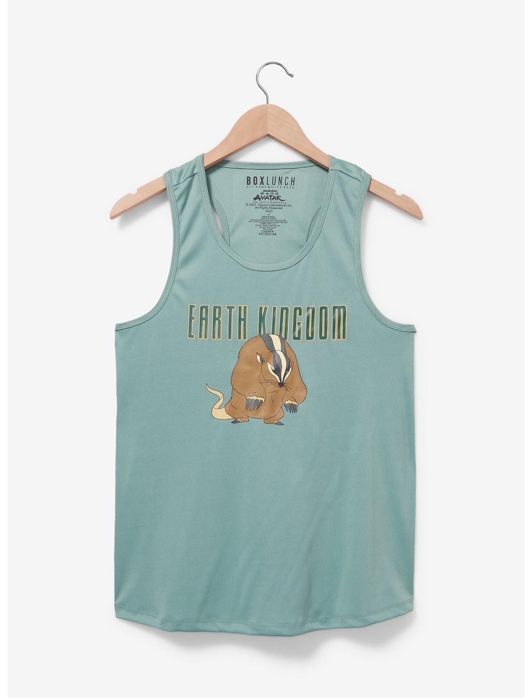 Avatar: The Last Airbender Earth Kingdom Women's Tank Top — BoxLunch Exclusive, LIGHT GREEN, hi-res
