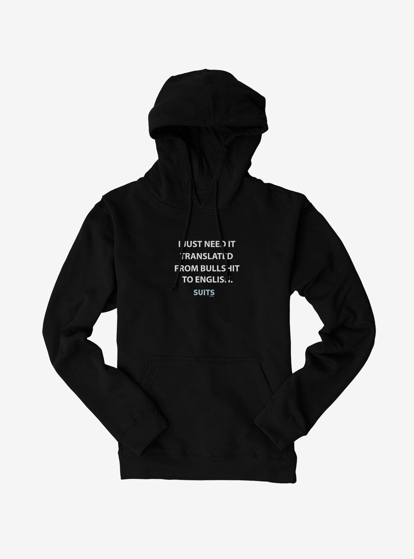 Suits Translate Hoodie