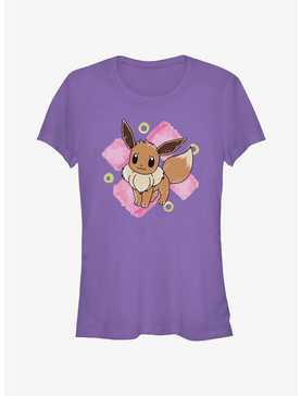 Pokemon Eevee Brush Strokes Girls T-Shirt, , hi-res