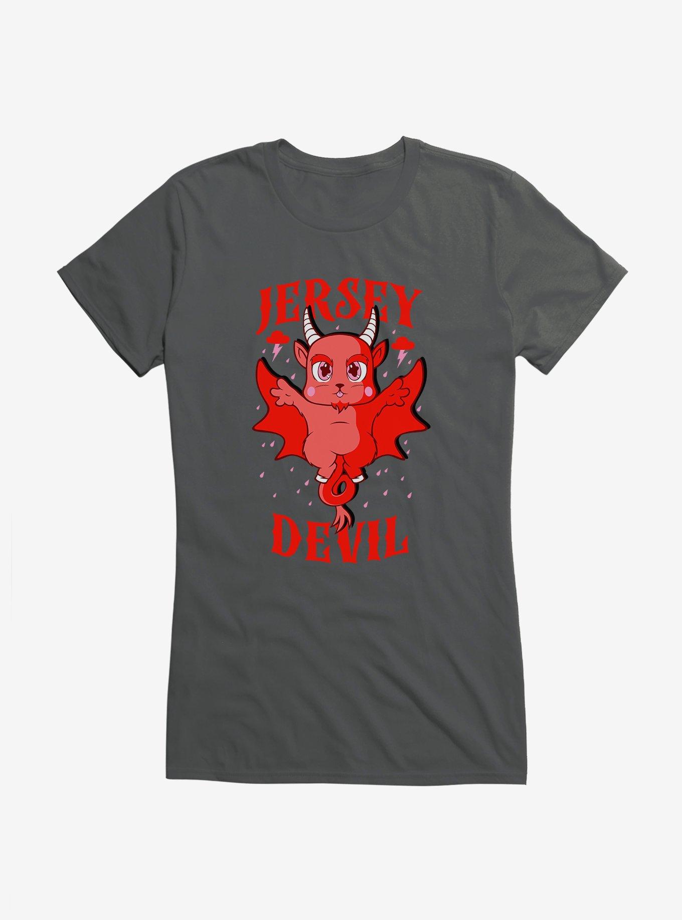 Chibi Cryptids Jersey Devil Girls T-Shirt, , hi-res