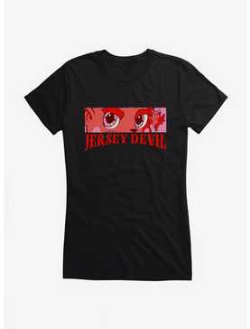 Hot Topic Chibi Cryptids Jersey Devil Eyes Girls T-Shirt, , hi-res