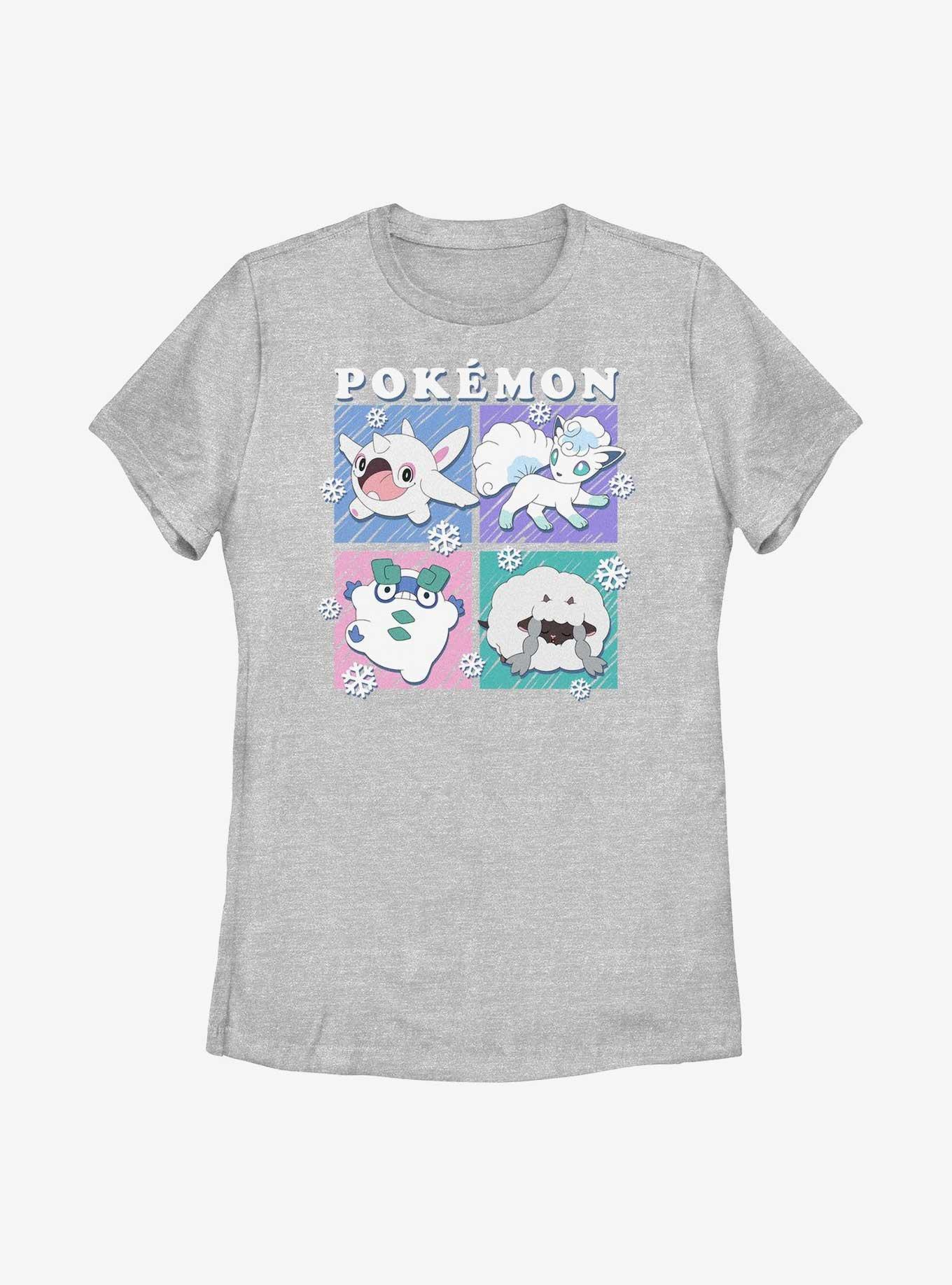 Pokemon Ice Blocks Womens T-Shirt