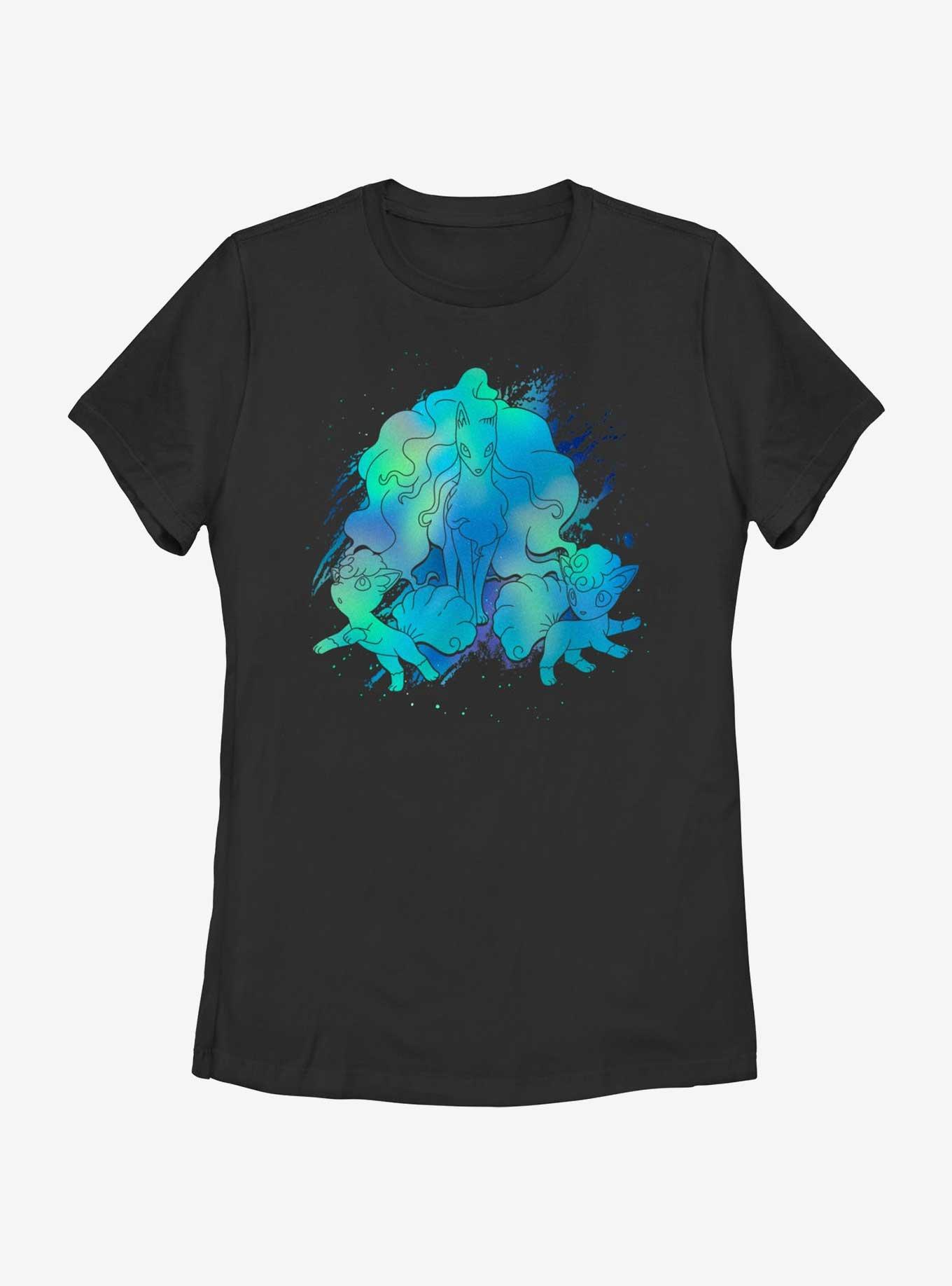 Pokemon Alolan Northern Lights Womens T-Shirt