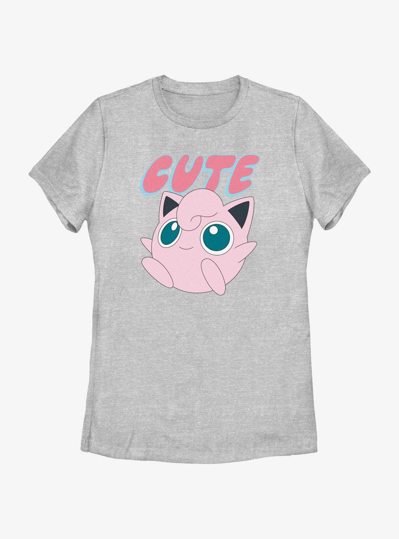 Pokemon Cute Jigglypuff Womens T-Shirt