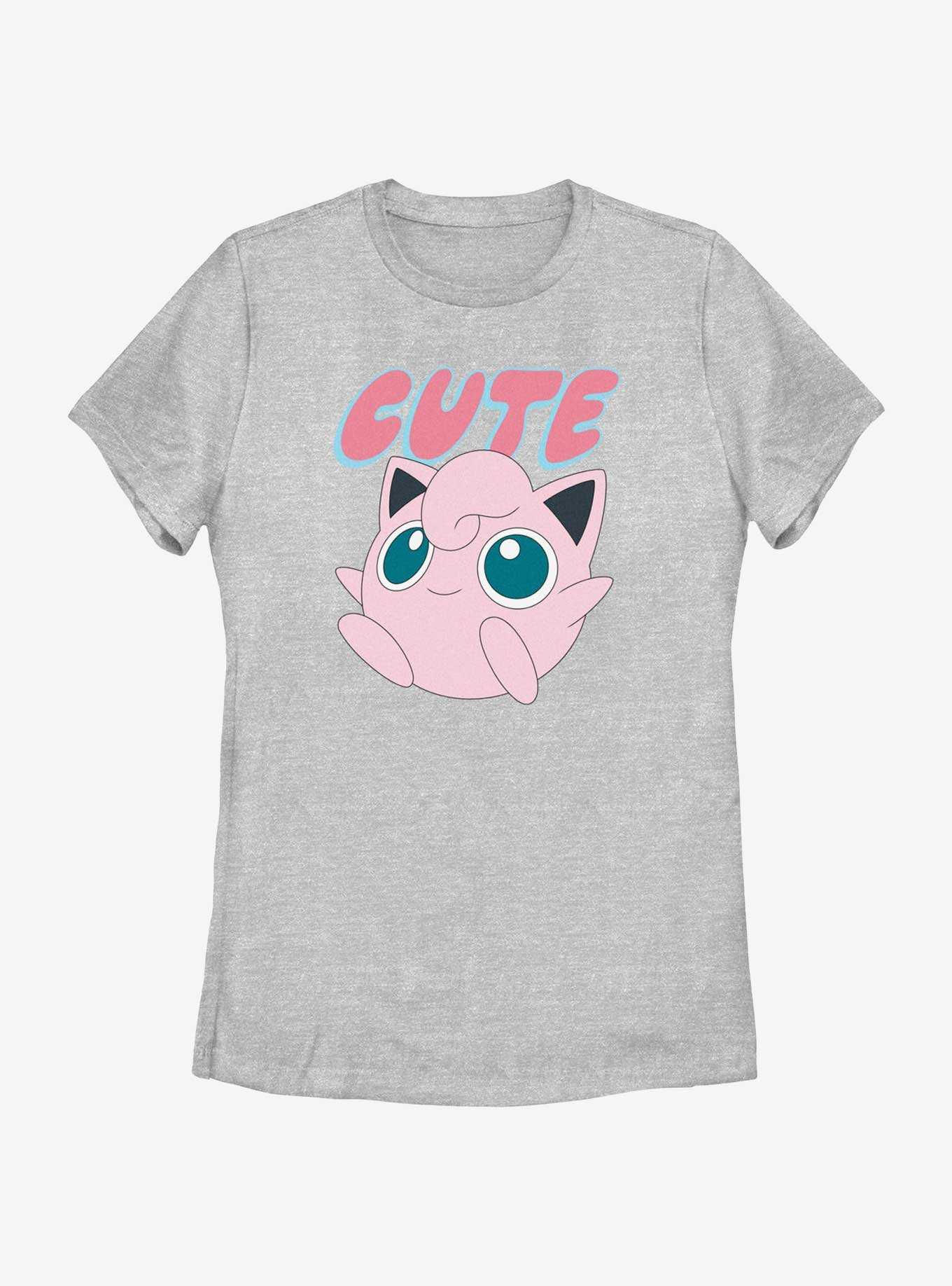 Pokemon Cute Jigglypuff Womens T-Shirt, , hi-res