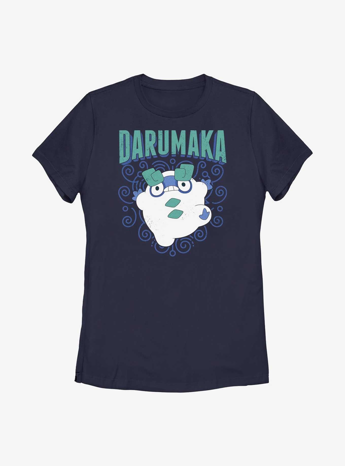 Pokemon Darumaka Womens T-Shirt, NAVY, hi-res