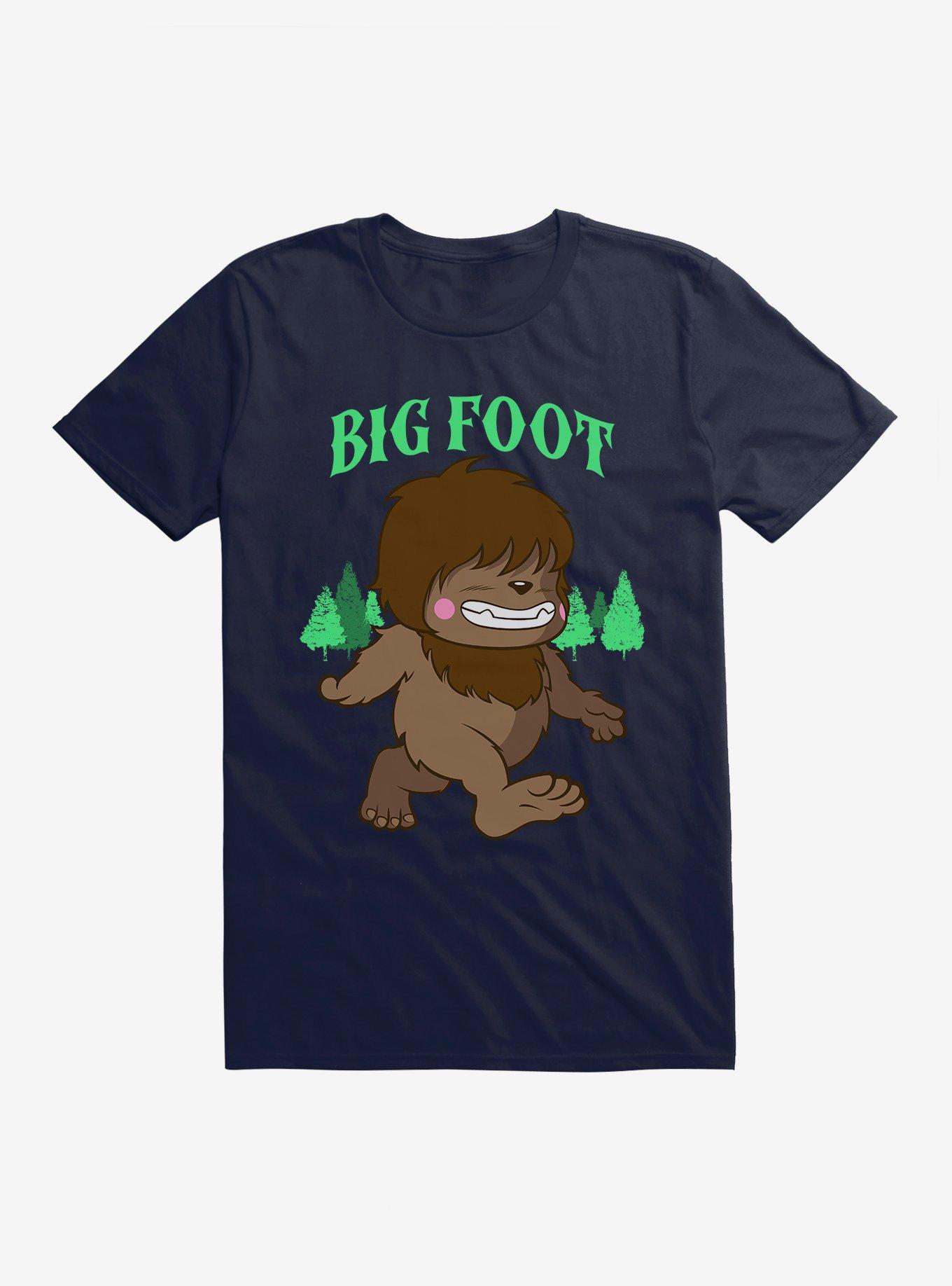 Hot Topic Chibi Cryptids Big Foot T-Shirt, , hi-res