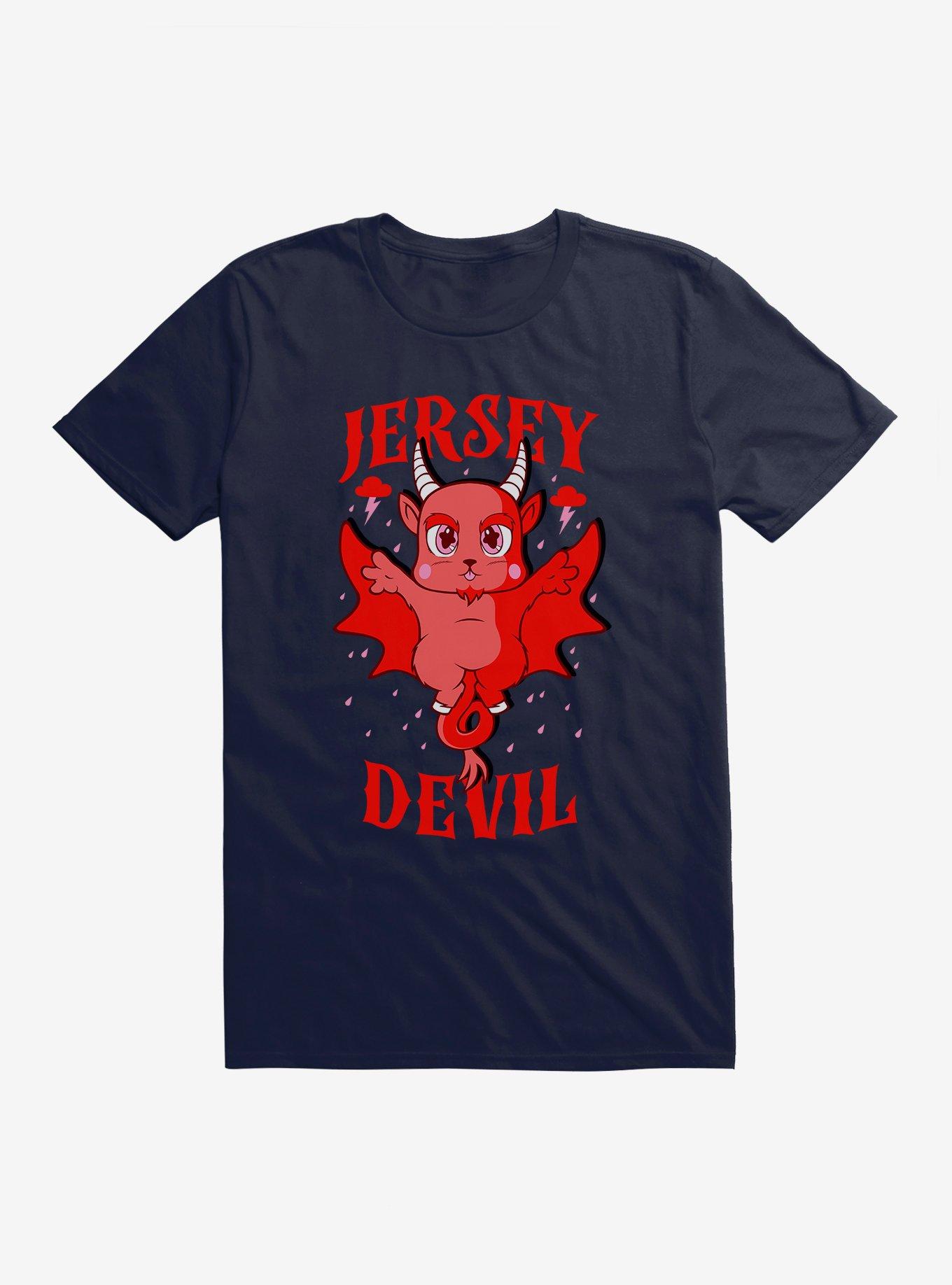 Chibi Cryptids Jersey Devil T-Shirt, , hi-res