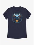 Pokemon Evee Glaceon Circle Womens T-Shirt, NAVY, hi-res