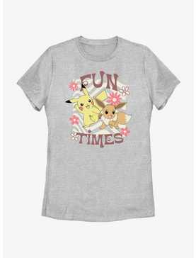 Pokemon Fun Times Pikachu & Eevee Womens T-Shirt, , hi-res