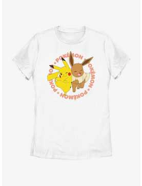 Pokemon Poke Pals Pikachu & Eevee Womens T-Shirt, , hi-res