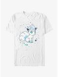 Pokemon Watercolor Vulpix T-Shirt, WHITE, hi-res