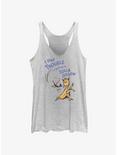 Dr. Seuss's I Had Trouble Getting Into Solla Sollew Trouble Womens Tank Top, WHITE HTR, hi-res