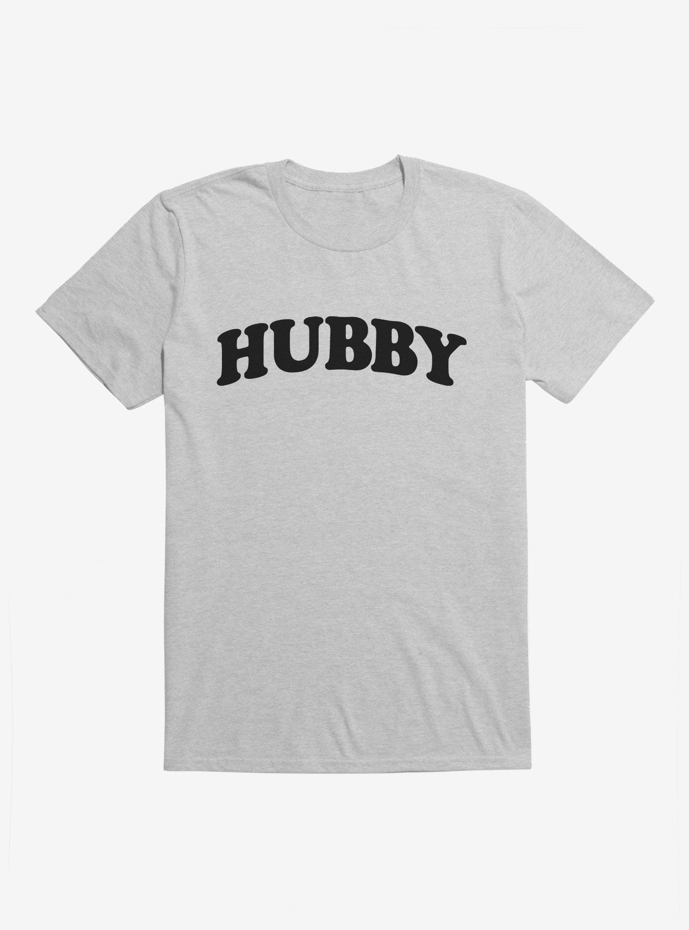 Hot Topic Hubby T-Shirt, HEATHER GREY, hi-res
