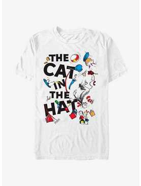 Dr. Seuss's Cat In The Hat Scattered Cat T-Shirt, , hi-res