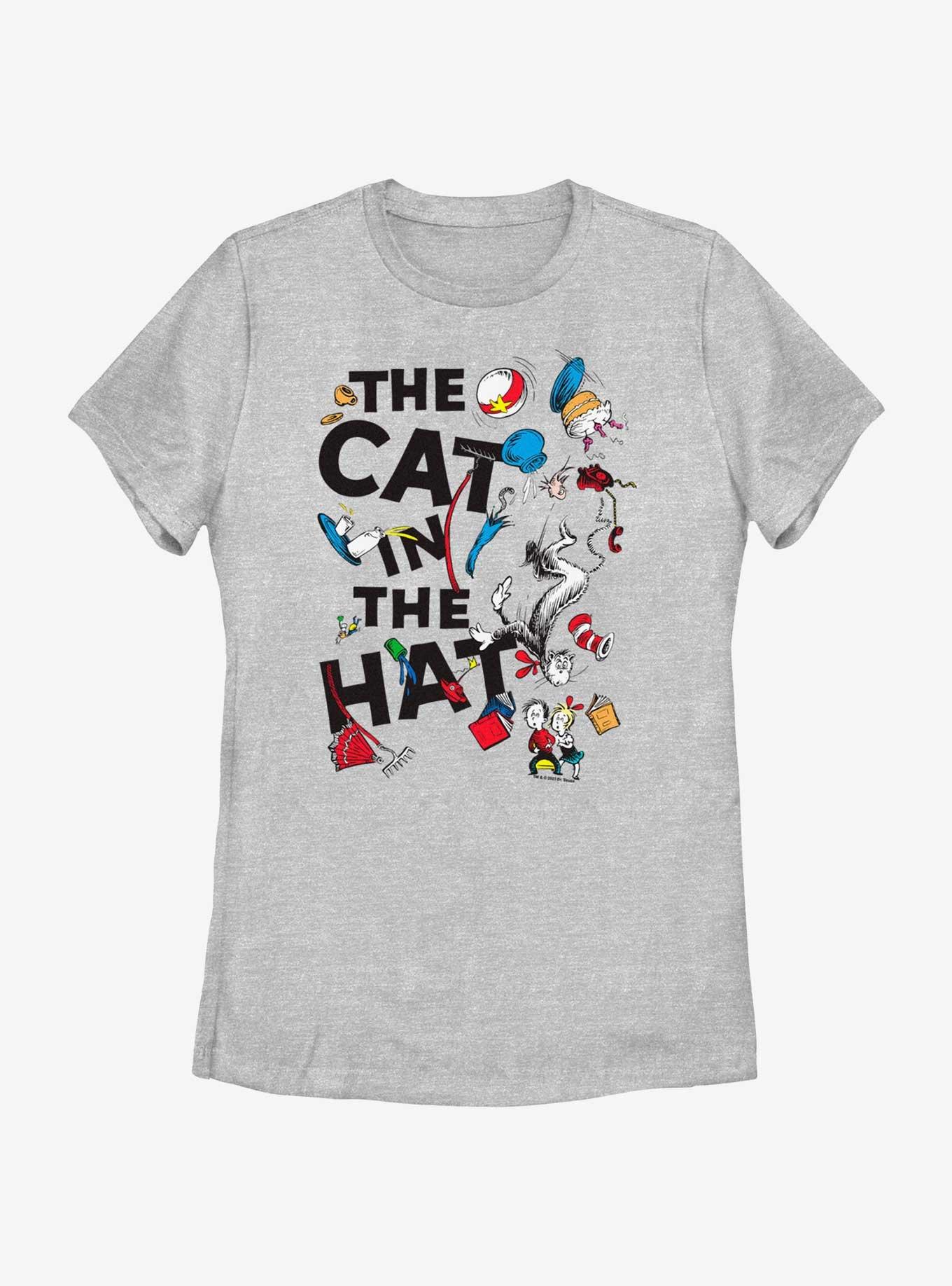 Dr. Seuss's Cat The Hat Scattered Womens T-Shirt