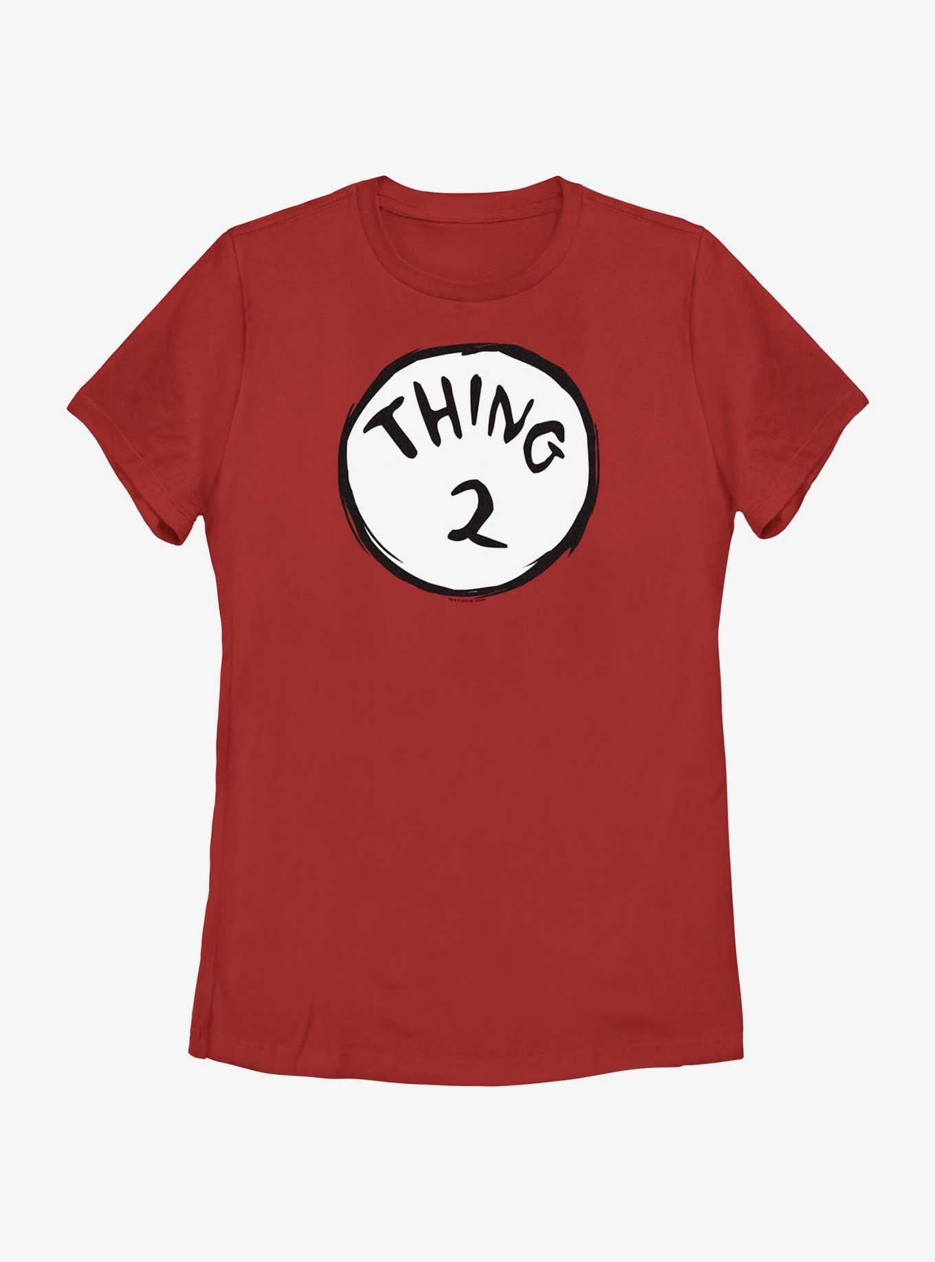 Dr. Seuss's Cat In The Hat Thing 2 Womens T-Shirt