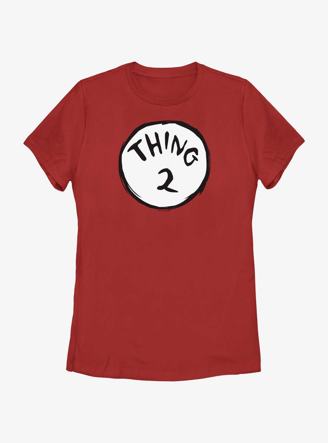 Dr. Seuss's Cat In The Hat Thing 2 Womens T-Shirt, , hi-res