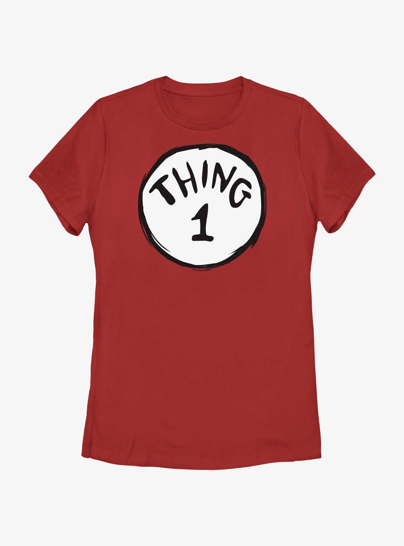 Dr. Seuss's Cat The Hat Thing 1 Womens T-Shirt