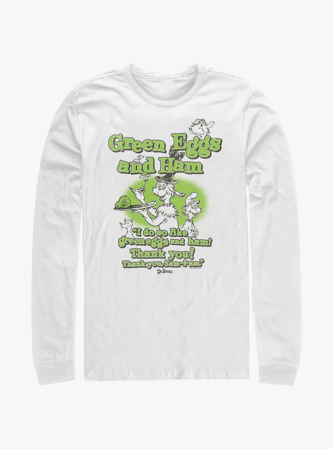 Dr. Seuss's Green Eggs & Ham Thank You Sam Long-Sleeve T-Shirt, , hi-res