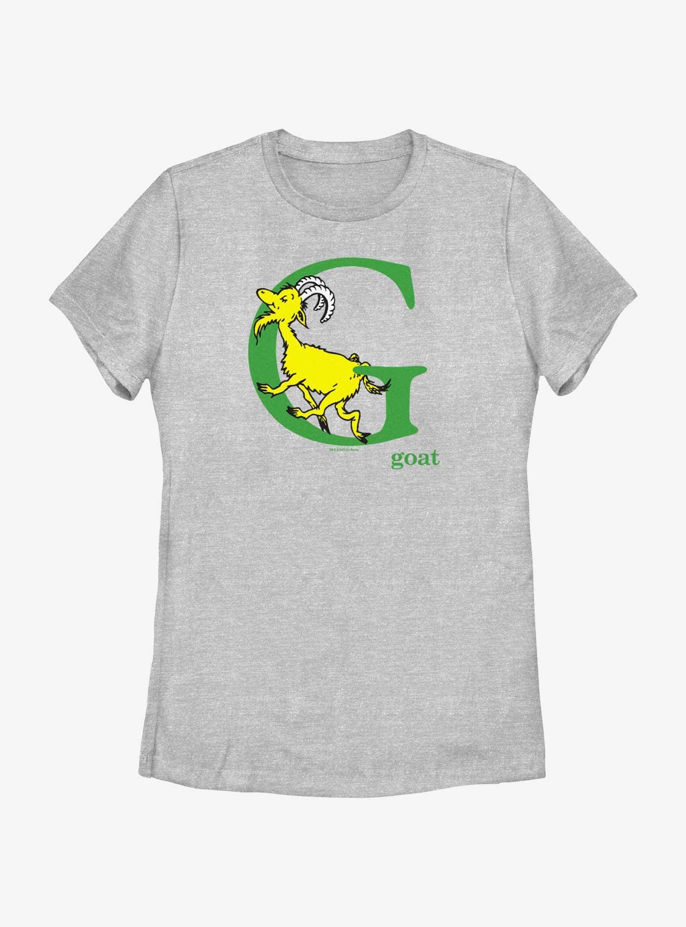 Dr. Seuss's Abc G For Goat Womens T-Shirt, , hi-res