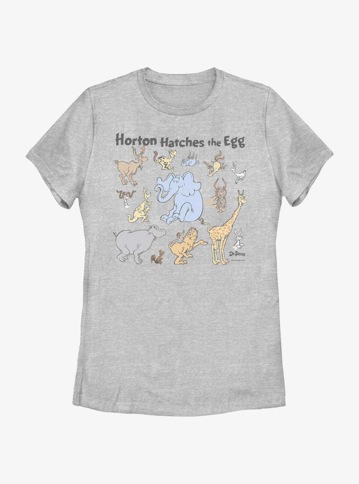 Dr. Seuss's Horton Hatches The Egg Characters Womens T-Shirt