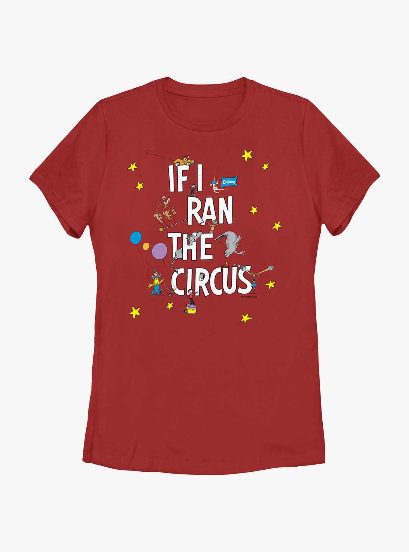 Dr. Seuss's If I Ran The Circus Stars Womens T-Shirt