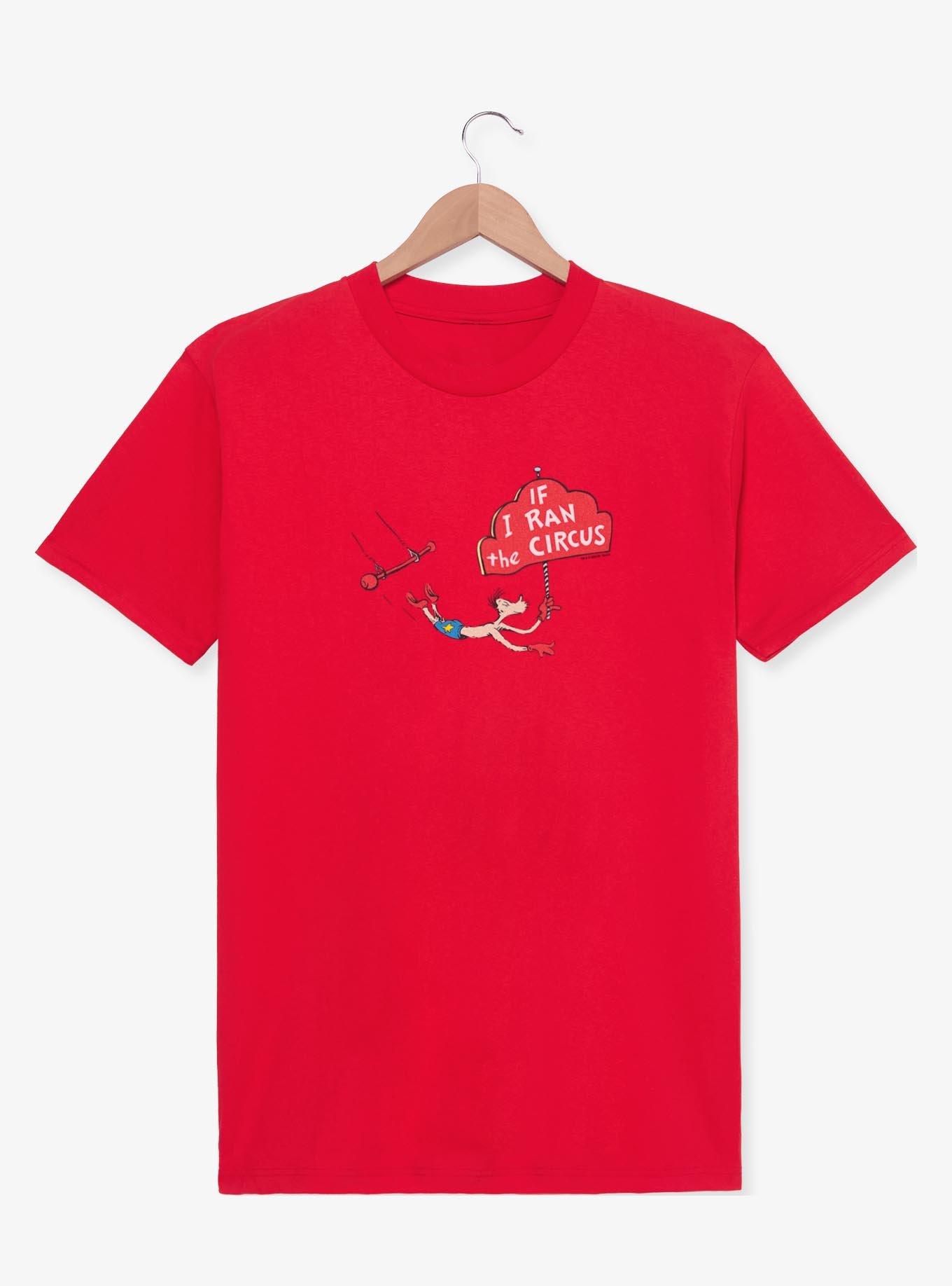 Dr. Seuss's If I Ran The Circus Trapeze Sign T-Shirt