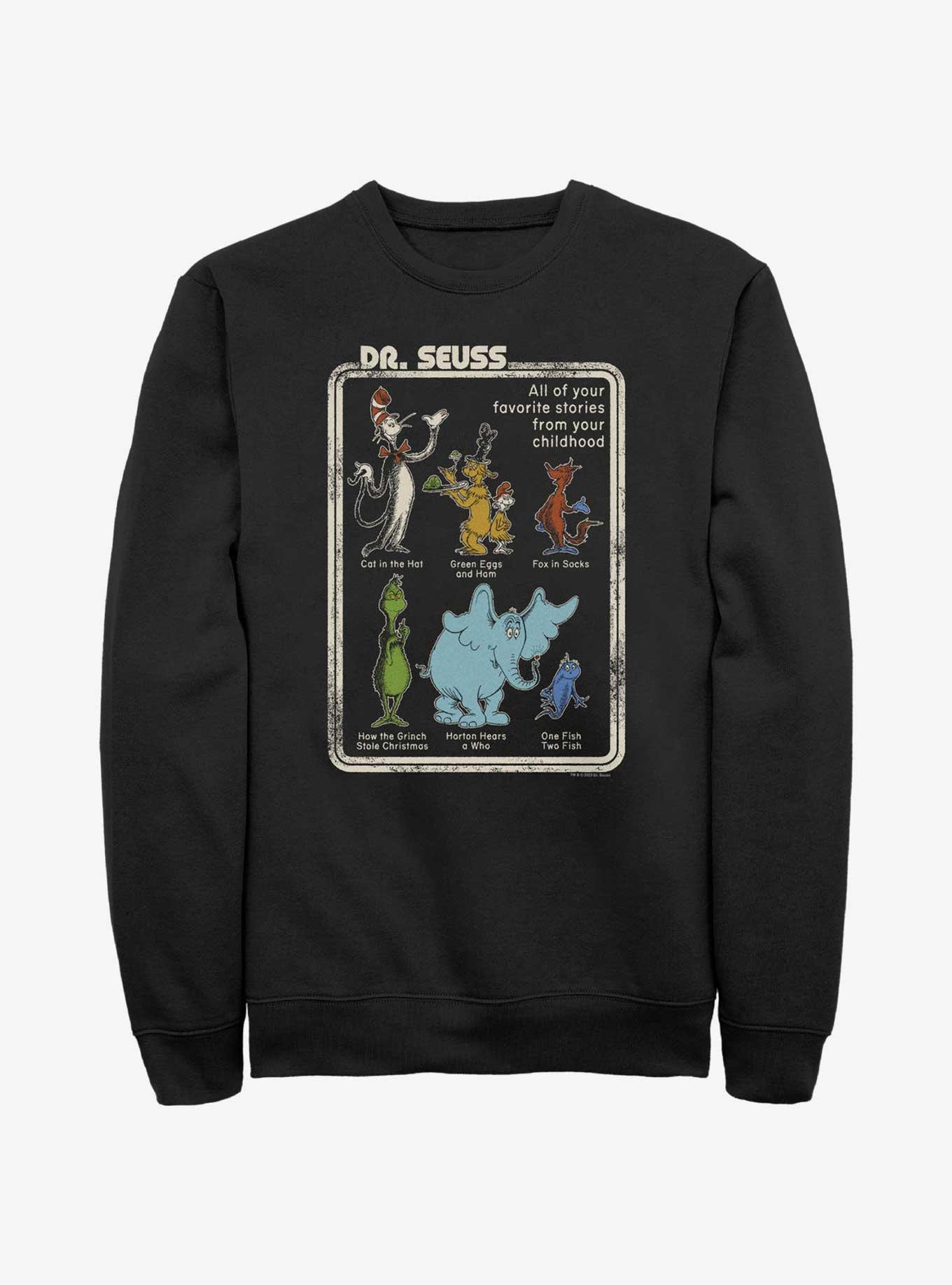 Dr. Seuss Favorite Stories From Childhood Sweatshirt