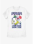 Dr. Seuss's Green Eggs & Ham Sam I Am Womens T-Shirt, WHITE, hi-res