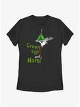 Dr. Seuss's Green Eggs & Ham Green Eggs & Ham Womens T-Shirt, BLACK, hi-res