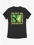 Dr. Seuss's Hop On Pop No Pat Squared Womens T-Shirt, BLACK, hi-res