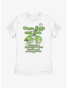 Dr. Seuss's Green Eggs & Ham Thank You Sam Womens T-Shirt, , hi-res