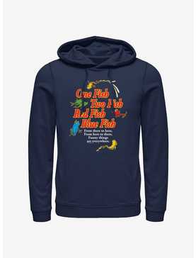 Dr. Seuss's One Fish, Two Fish, Red Fish, Blue Fish Funny Things Are Everywhere Hoodie, , hi-res
