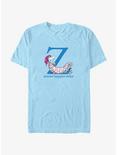 Dr. Seuss's Abc Z For Zizzer-Zazzer-Zuzz T-Shirt, LT BLUE, hi-res
