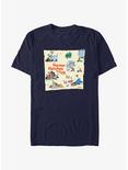 Dr. Seuss's Horton Hatches The Egg Map T-Shirt, NAVY, hi-res