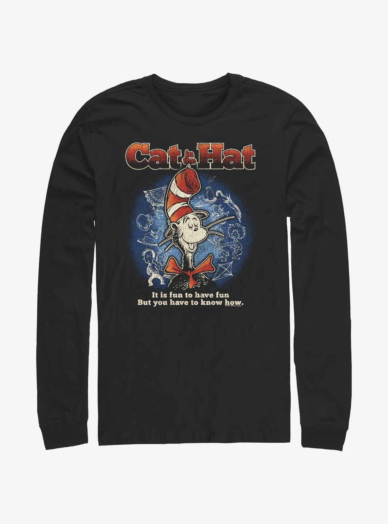 Dr. Seuss's Cat In The Hat Fun To Have Fun Long-Sleeve T-Shirt, , hi-res