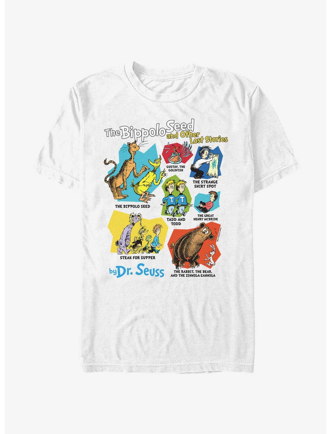 Dr. Seuss's The Bippolo Seed & Other Lost Stories Adventures T-Shirt, WHITE, hi-res