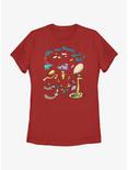 Dr. Seuss's Oh! The Places You'll Go Characters Womens T-Shirt, RED, hi-res