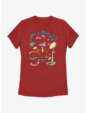 Dr. Seuss's Oh! The Places You'll Go Characters Womens T-Shirt, , hi-res