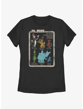 Dr. Seuss Favorite Stories From Childhood Womens T-Shirt, , hi-res
