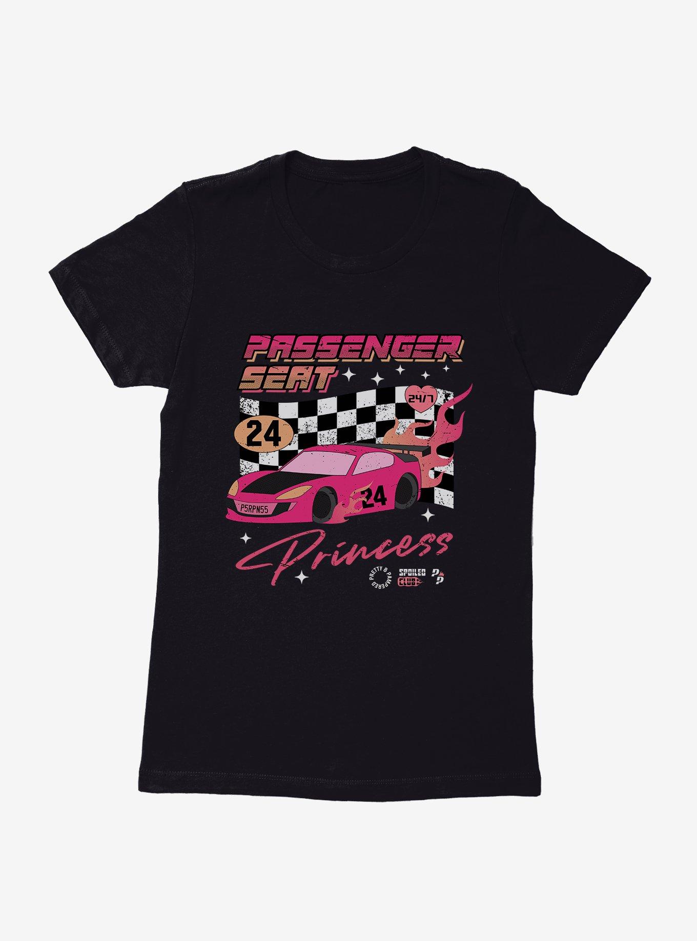 Passenger Seat Princess Womens T-Shirt