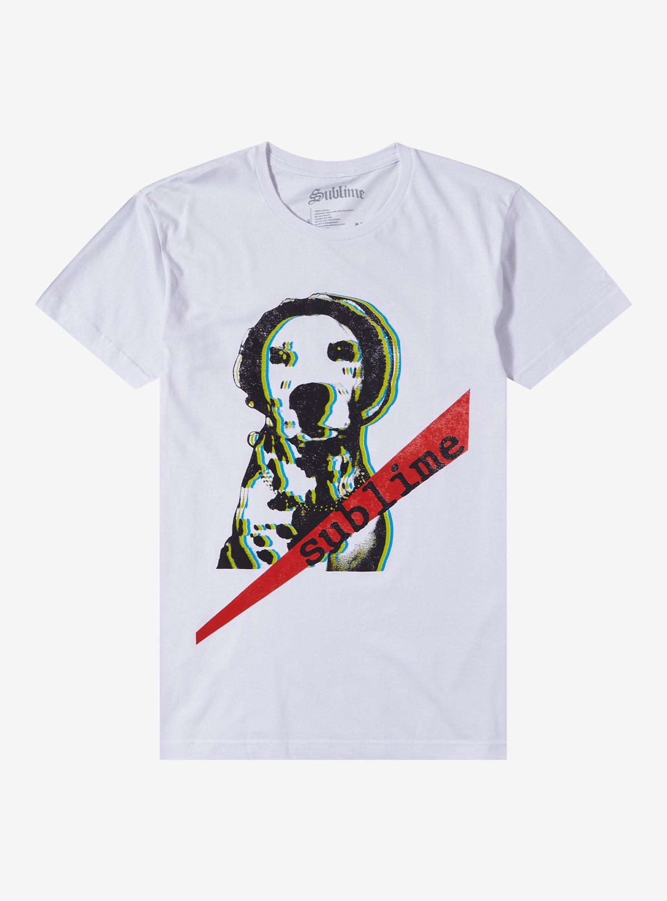 Sublime Lou Dog T-Shirt, OFF WHITE, hi-res