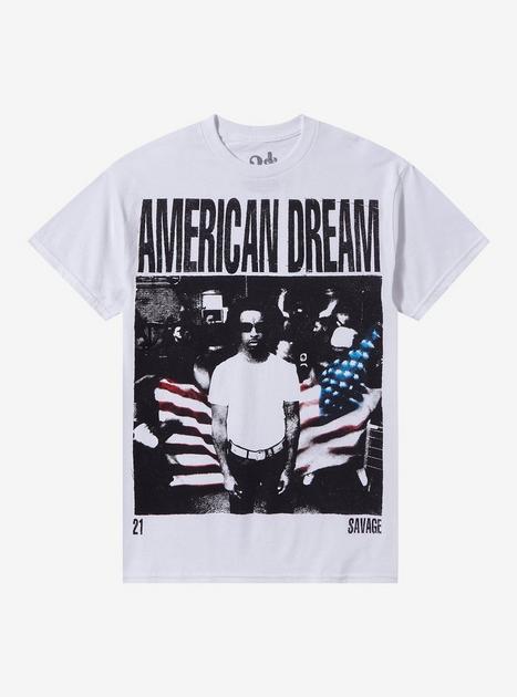 21 savage AMERICAN DREAM TOUR TEE Lサイズ American Dream Tour Tee - 21 Savage Store