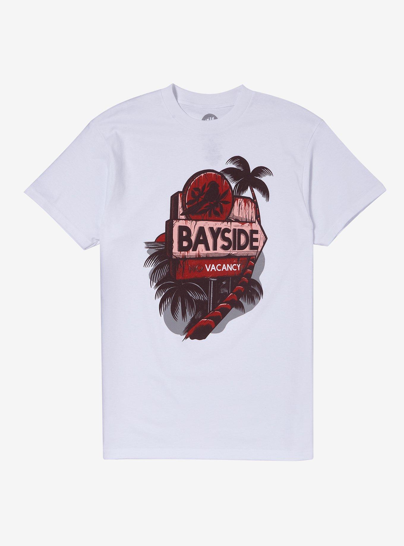 Bayside Vacancy Sign T-Shirt, BRIGHT WHITE, hi-res